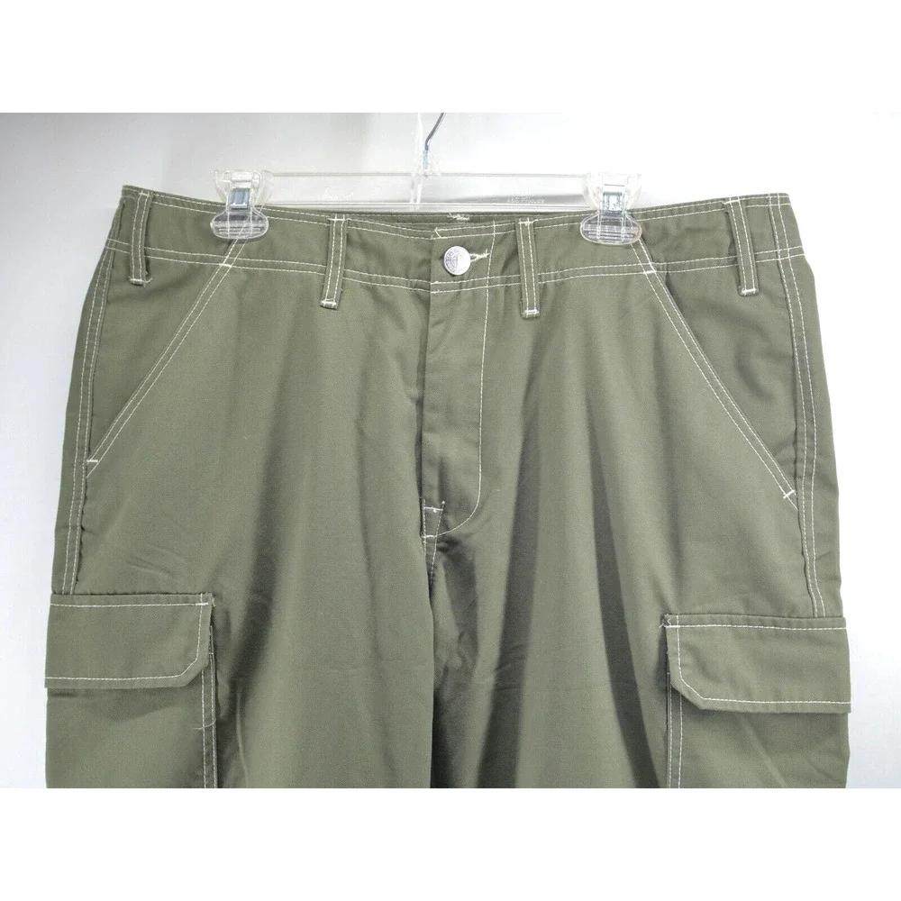 True Religion Olive Cargo‎ Pants Mens Size 36 New With Tags Straight Leg